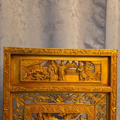 chinese antique carved wood - Thumbnail 5