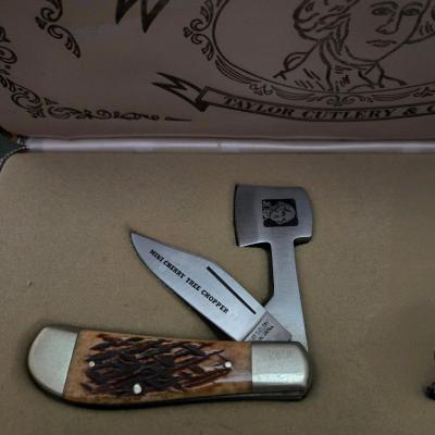 George washington Mini Cherry tree choppers knife set - Thumbnail 3