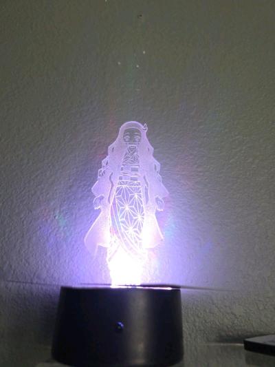 Nezuko illusion lamp - Thumbnail 2