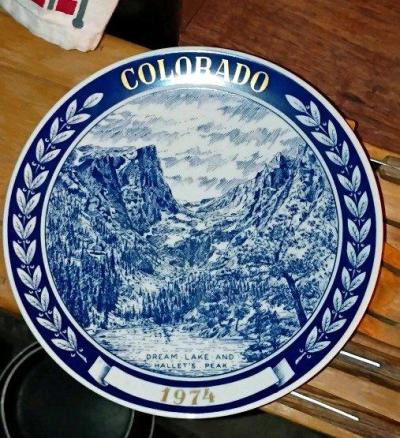Vintage 1974 Colorado plate