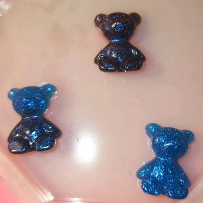 Resin handmade teddy bear charms - Thumbnail 2