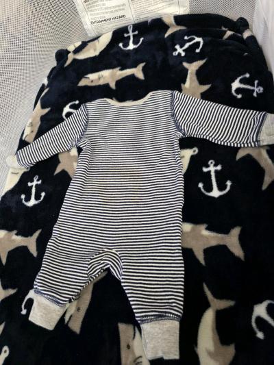 Stripped Onesie - Thumbnail 2
