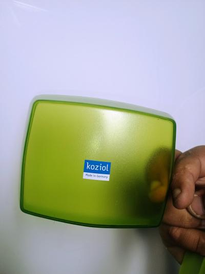 Koziol Butter Dish Green Made in Germany - Thumbnail 6