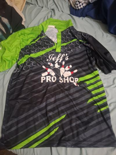 selling a Jeff usbc bowling shirt large - Thumbnail 2