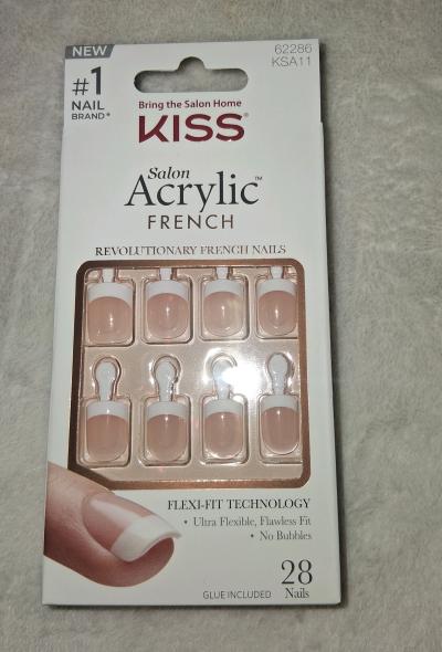 Acrylic French Tip Nails