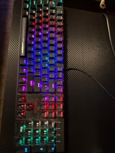 built gaming pc with keyboard and mouse