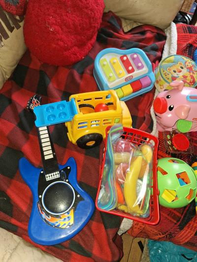 bumbo chair training potty along with toys - Thumbnail 2