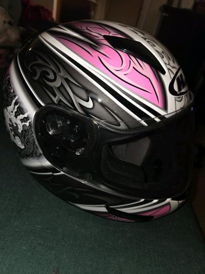 Draco Motorcycle Helmet Womans size XS - Thumbnail 2