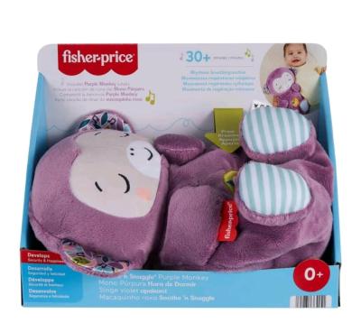 Baby Toy soothe n Snuggle Purple Monkey Plush - Thumbnail 2