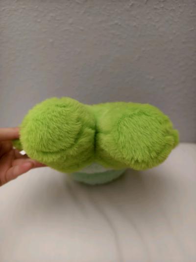 Cute green frog plush - Thumbnail 6
