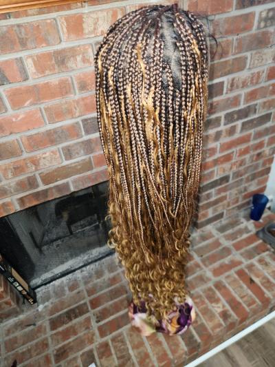 full lace braided wig - Thumbnail 3