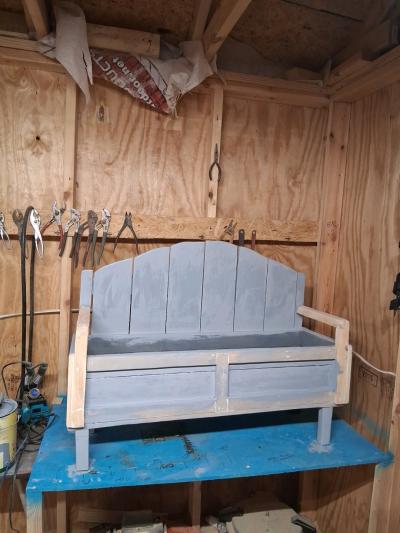34 inch bench type flower box - Thumbnail 6