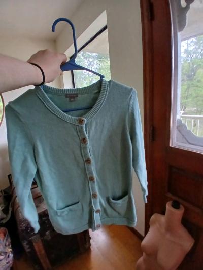 womens Anne Taylor cardigan sweater - Thumbnail 2