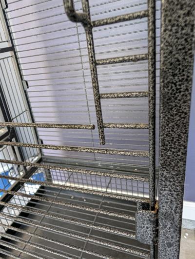 Medium sized birdcage on wheels Pickup only - Thumbnail 3