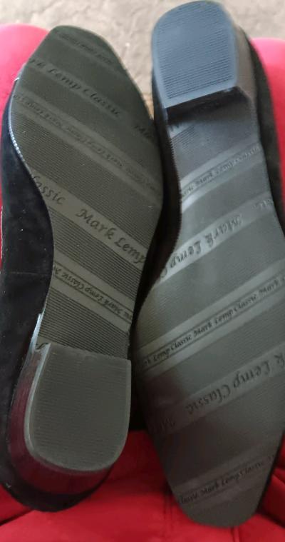 mark lemp black suede shoes - Thumbnail 2