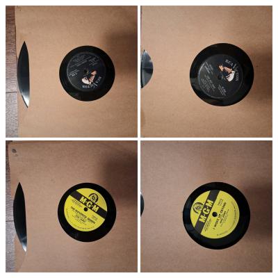Original VINTAGE 50s 10inch 78rpm double sided vinyls AND - Thumbnail 4