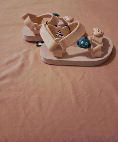 Bebe light pink sandals