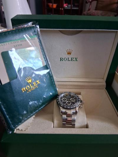 Rolex Reverse Panda Superclone NIB with papers - Thumbnail 4