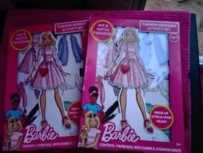 Two Brand New Boxes of Barbie Dress Up