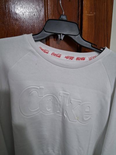 CocaCola Embossed Sweatshirt - Thumbnail 2