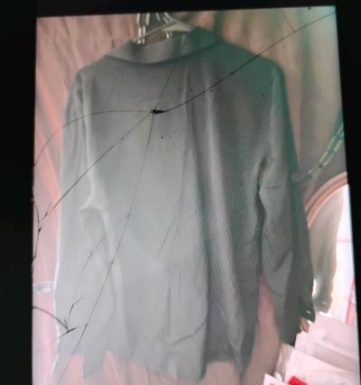 A Nice Long Sleeve Button Down Black Top - Thumbnail 2