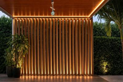 Decorative Wood Slat Panels Luxury Accent Features - Thumbnail 5