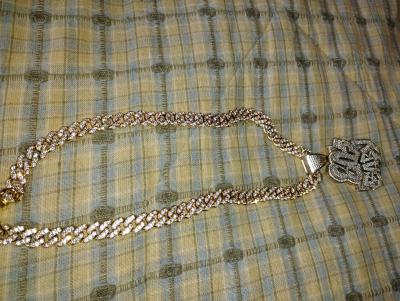 80s Baby Iced Out Cuban Chain - Thumbnail 6