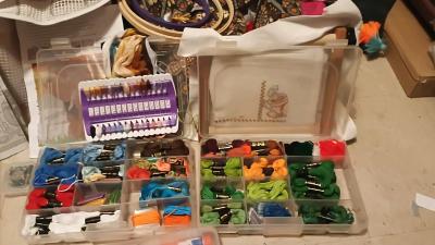 cross stitch items and containers - Thumbnail 4