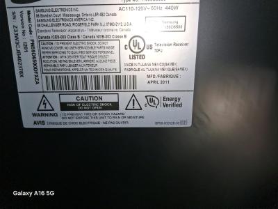 55 plasma 3d Samsung tv 300 or best offer - Thumbnail 2