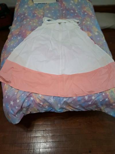 NYCO MULTICOLOR STRIPED SKIRT size 10 - Thumbnail 2