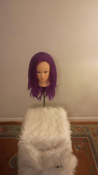 purple wig - Thumbnail 2
