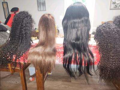 Human Hair Glueless wig - Thumbnail 8