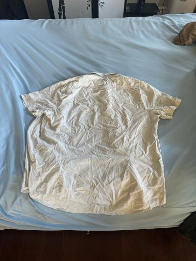 Express Shirt Mens Large Performance Slim Fit Casual Button - Thumbnail 2