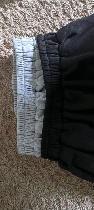 black and grey Kash print sweatpants - Thumbnail 6