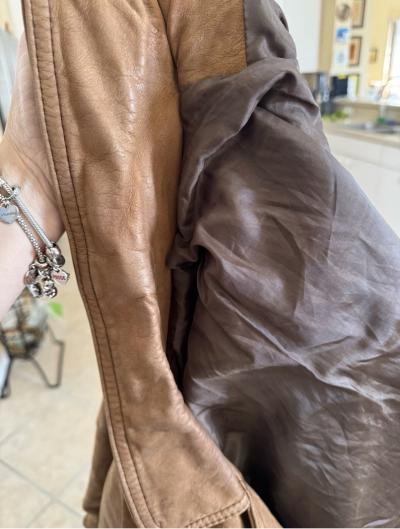 leather jacket M  chaqueta de cuero - Thumbnail 4