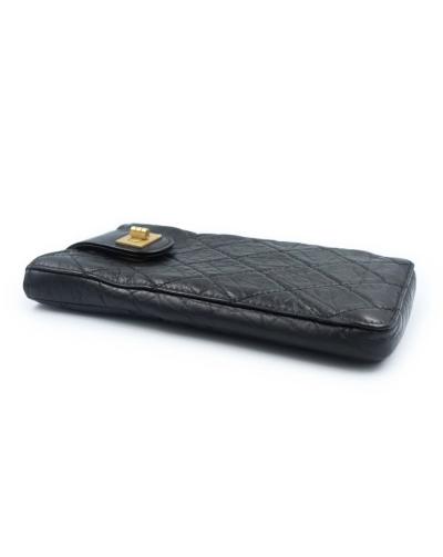 CHANEL AP1264 255 Matelass Chain Phone Case  Calfskin Black - Thumbnail 5