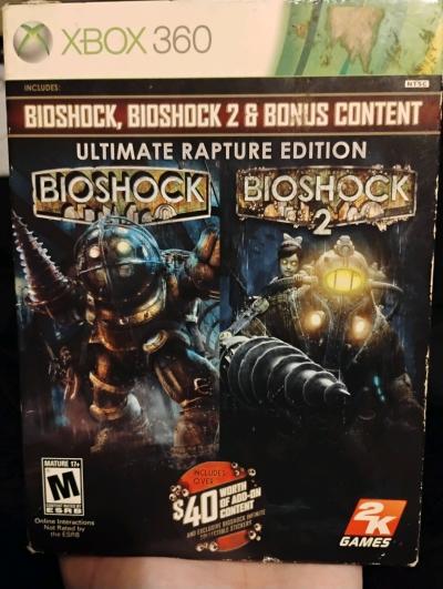Bioshock 1 and 2 Box Set with DLC