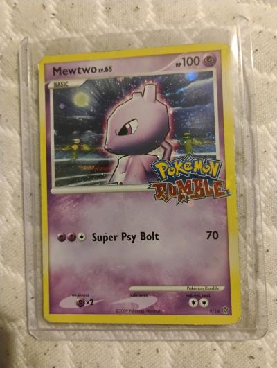2009 Pokemon Rumble Mew and MewTwo