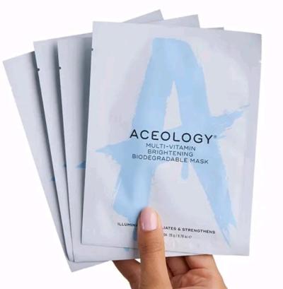 Aceology MultiVitamin Brightening Biodegradable Mask - Thumbnail 2