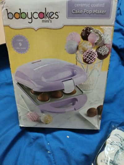 mini pop bite maker new in box purple