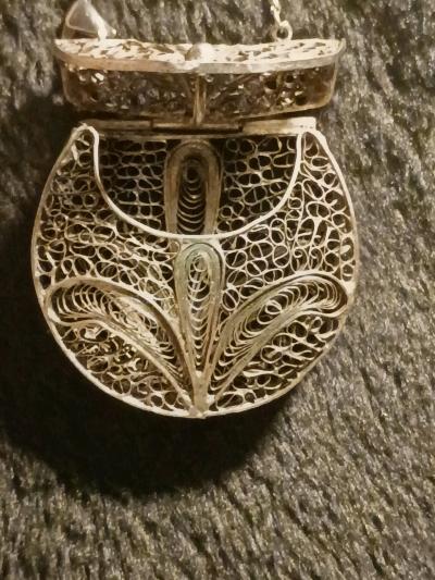 vintage sterling silver coin purse