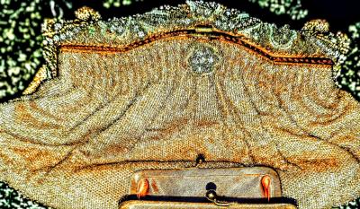 1940 original Saks fifth ave purse and coin purse - Thumbnail 7