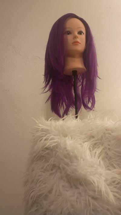 purple wig - Thumbnail 5