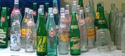 HUGE GLASS SODA BOTTLE COLLECTION - Thumbnail 7