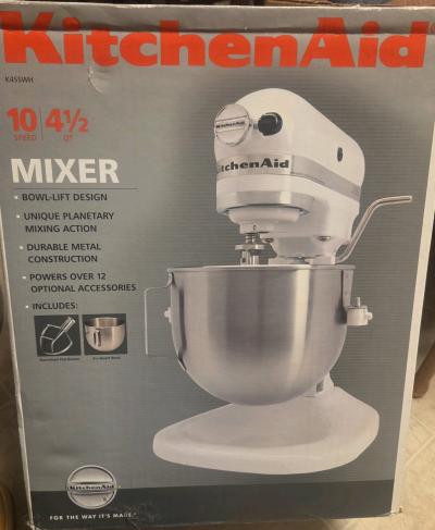 KitchenAid K4SSWH 45 Quart BowlLift Stand Mixer - Thumbnail 2
