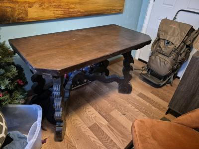 nice Used Solid Wood Living Room entry table - Thumbnail 3