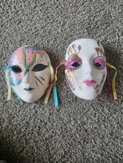 Vintage Clay Art Masks Ceramic porcelain - Thumbnail 8