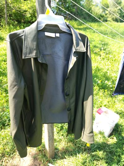 olive jacket small