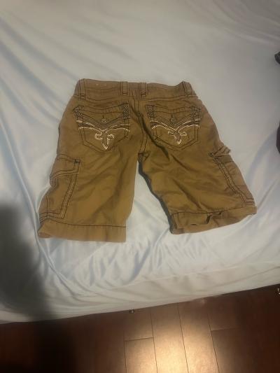 rock revival Men cargo shorts khaki Size 30 - Thumbnail 2