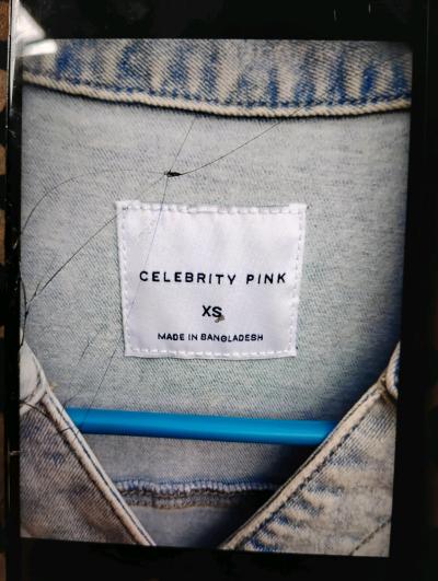 A Sexy XS Denim Jean Dress - Thumbnail 3